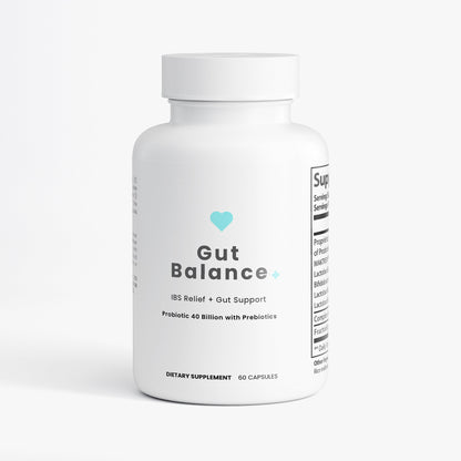 Gut Balance Probiotic 40 Billion with Prebiotics